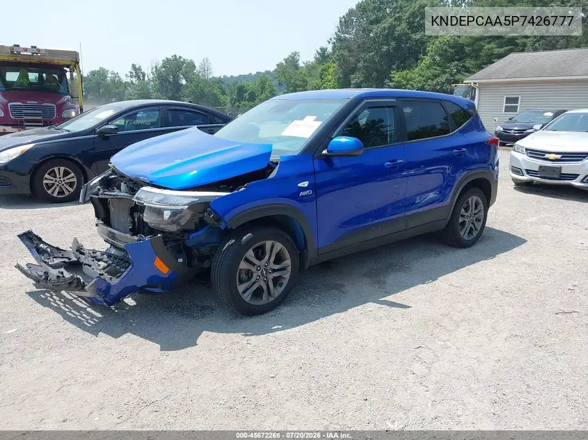 2023 Kia Seltos Lx VIN: KNDEPCAA5P7426777 Lot: 45672266