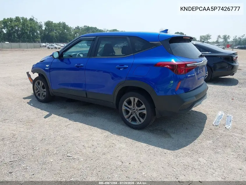 2023 Kia Seltos Lx VIN: KNDEPCAA5P7426777 Lot: 45672266