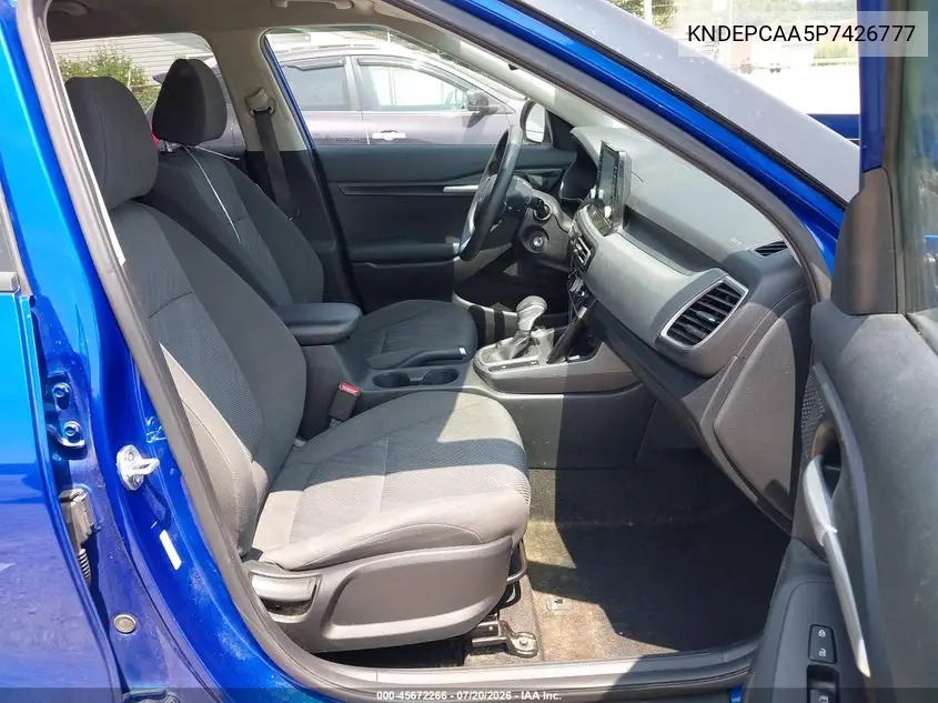 2023 Kia Seltos Lx VIN: KNDEPCAA5P7426777 Lot: 45672266