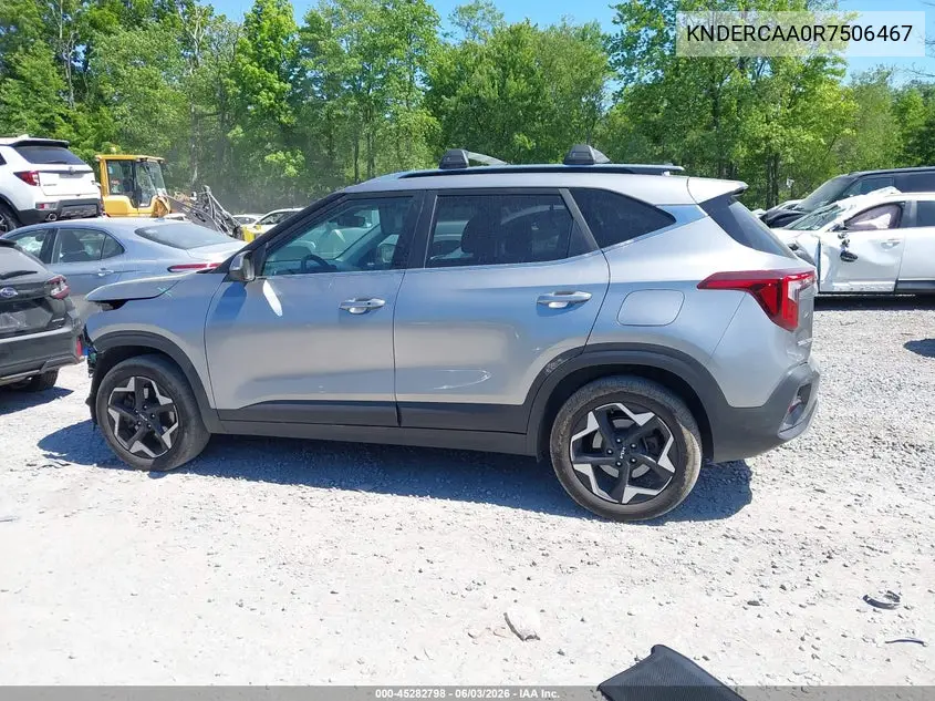 2024 Kia Seltos Ex VIN: KNDERCAA0R7506467 Lot: 45282798