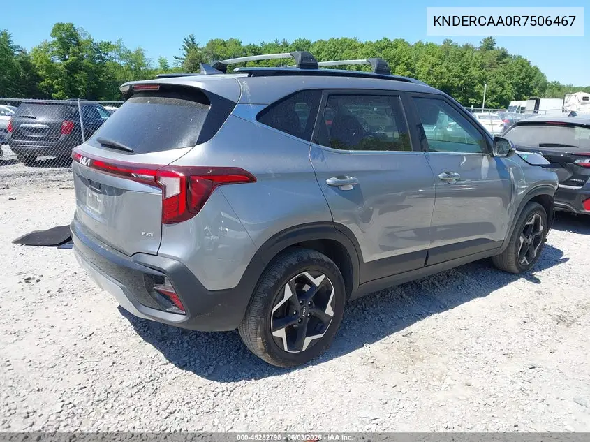 2024 Kia Seltos Ex VIN: KNDERCAA0R7506467 Lot: 45282798