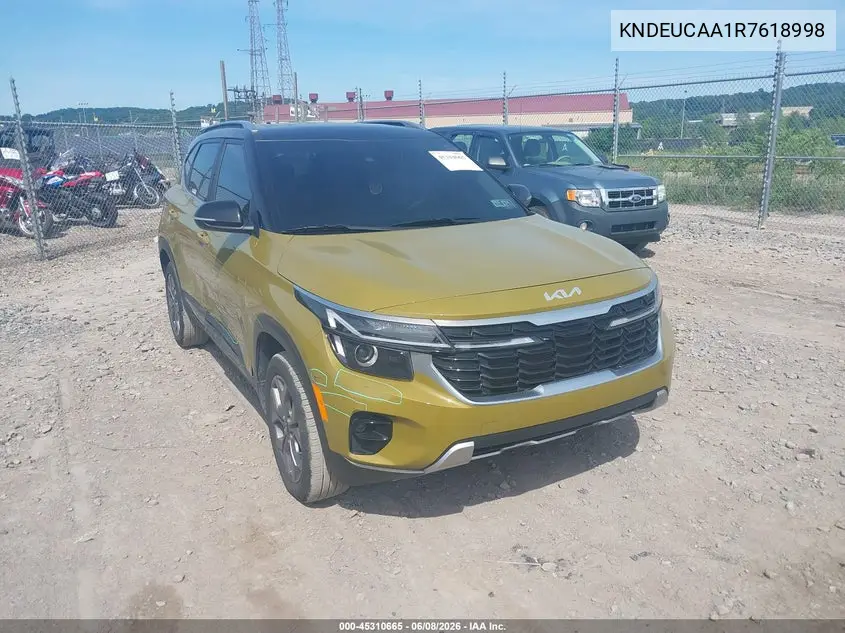 2024 Kia Seltos S VIN: KNDEUCAA1R7618998 Lot: 45310665