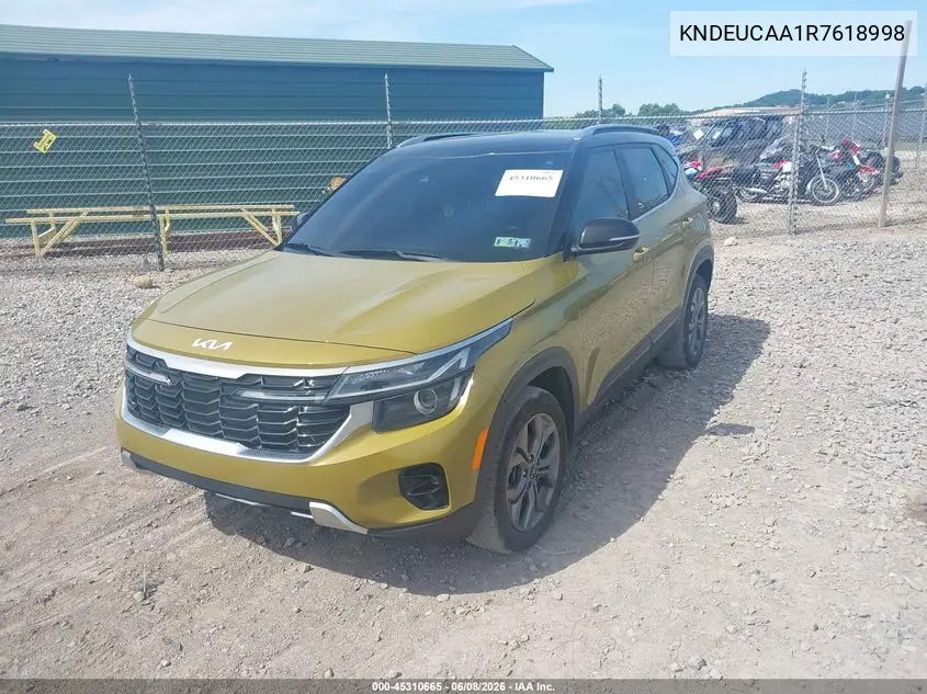 2024 Kia Seltos S VIN: KNDEUCAA1R7618998 Lot: 45310665
