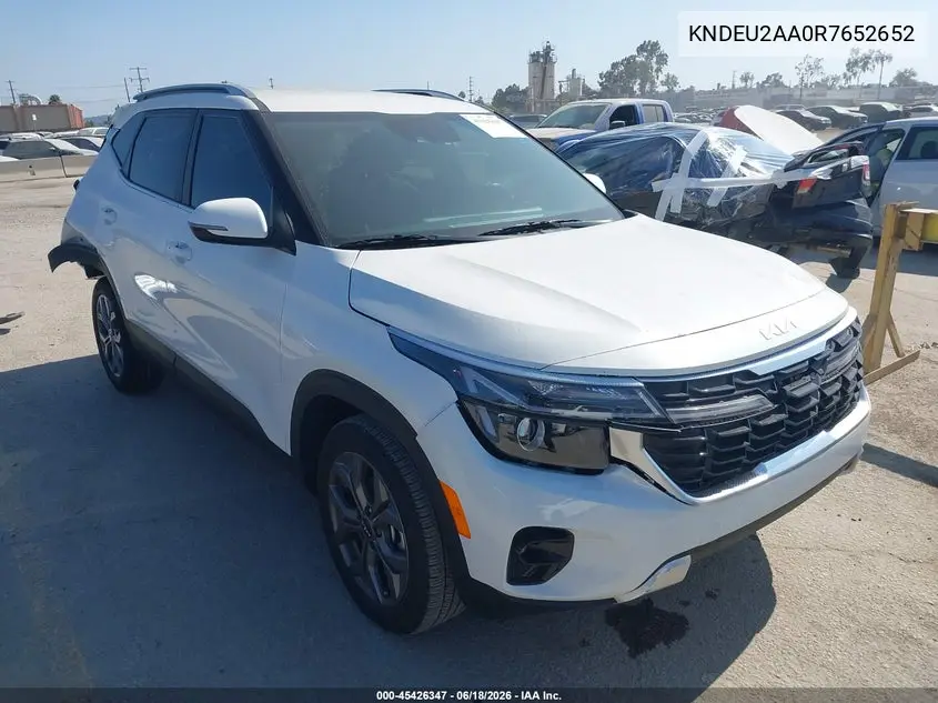 2024 Kia Seltos S VIN: KNDEU2AA0R7652652 Lot: 45426347