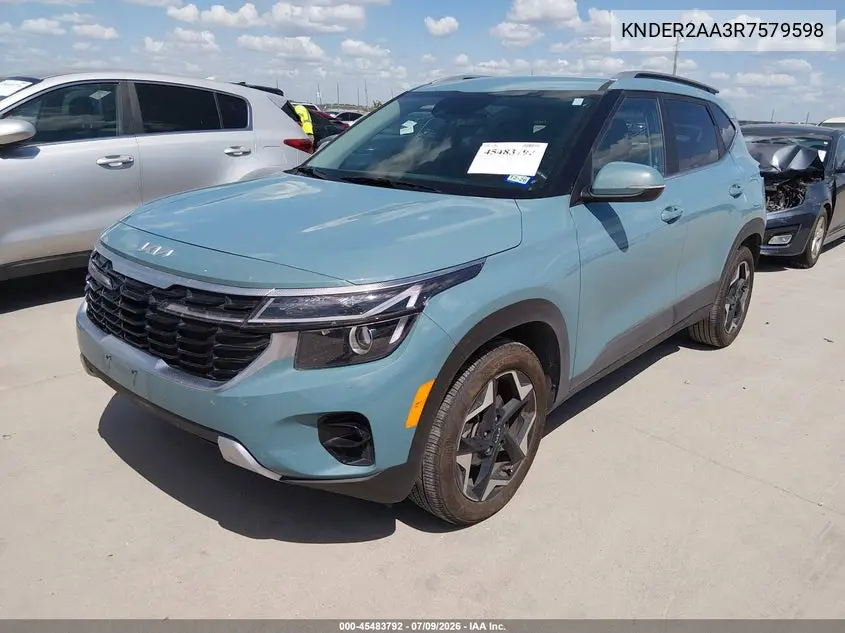 2024 Kia Seltos Ex VIN: KNDER2AA3R7579598 Lot: 45483792