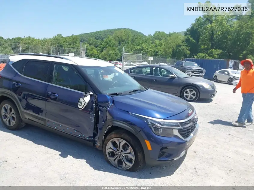 2024 Kia Seltos S VIN: KNDEU2AA7R7627036 Lot: 45525306