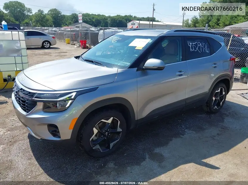 2024 Kia Seltos Ex VIN: KNDERCAAXR7660216 Lot: 45529426