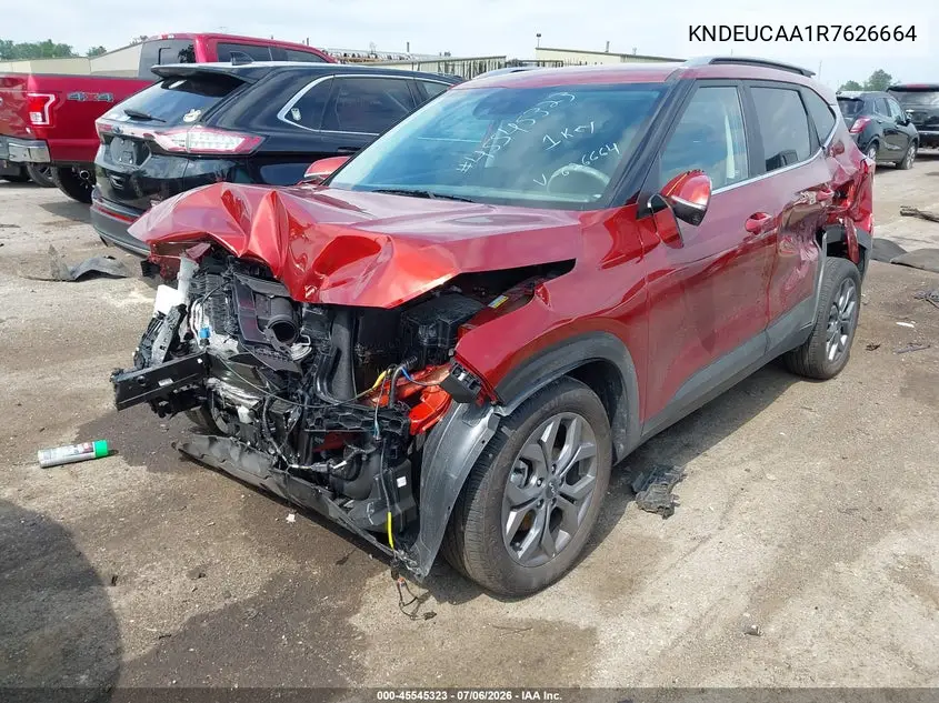 2024 Kia Seltos S VIN: KNDEUCAA1R7626664 Lot: 45545323