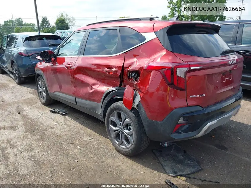 2024 Kia Seltos S VIN: KNDEUCAA1R7626664 Lot: 45545323