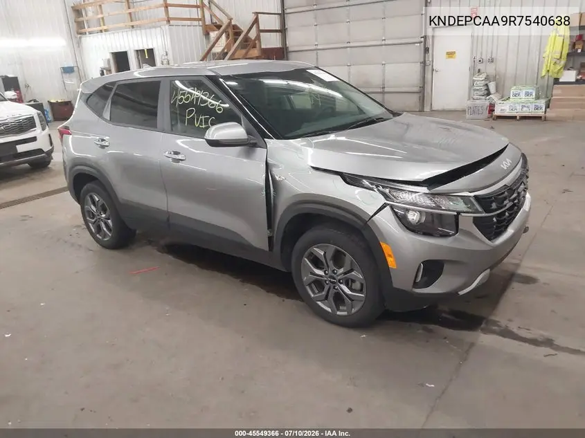 2024 Kia Seltos Lx VIN: KNDEPCAA9R7540638 Lot: 45549366