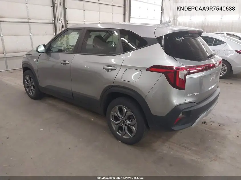 2024 Kia Seltos Lx VIN: KNDEPCAA9R7540638 Lot: 45549366