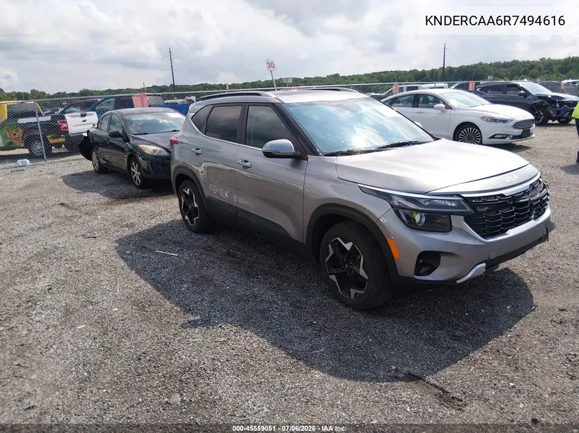 2024 Kia Seltos Ex VIN: KNDERCAA6R7494616 Lot: 45559051