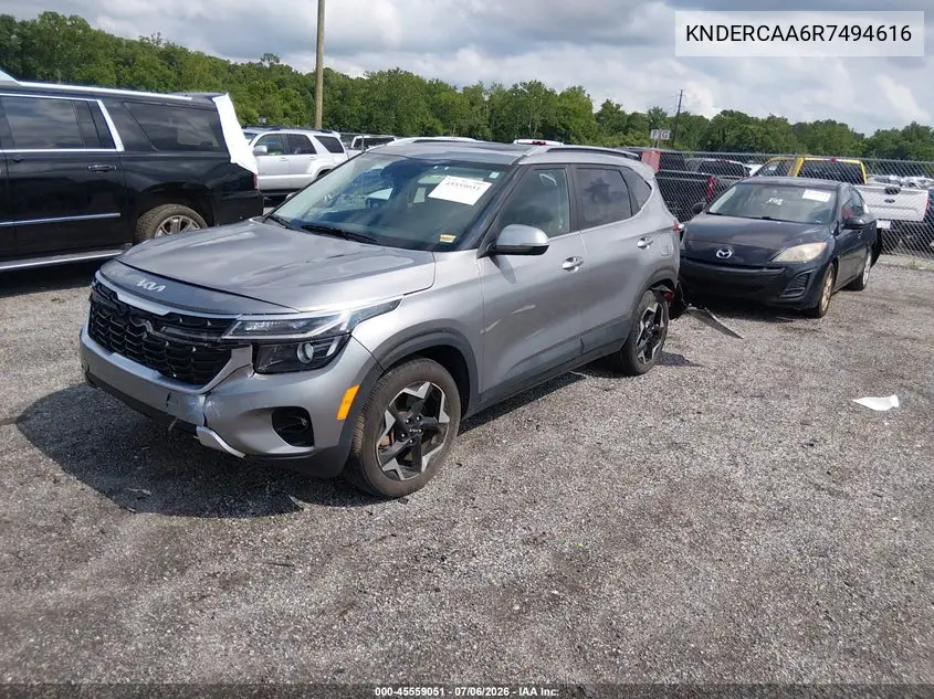 2024 Kia Seltos Ex VIN: KNDERCAA6R7494616 Lot: 45559051