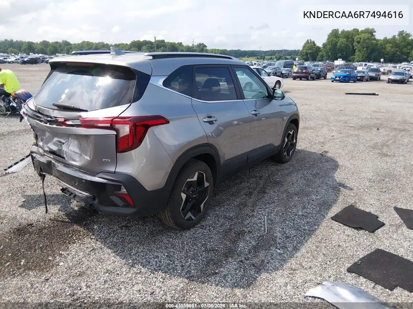 2024 Kia Seltos Ex VIN: KNDERCAA6R7494616 Lot: 45559051