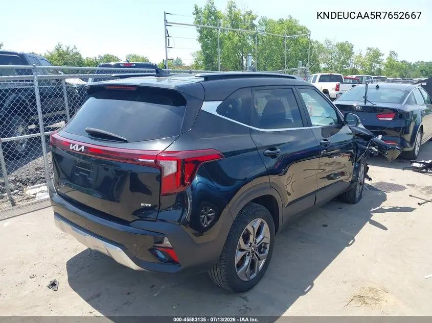 2024 Kia Seltos S VIN: KNDEUCAA5R7652667 Lot: 45583135