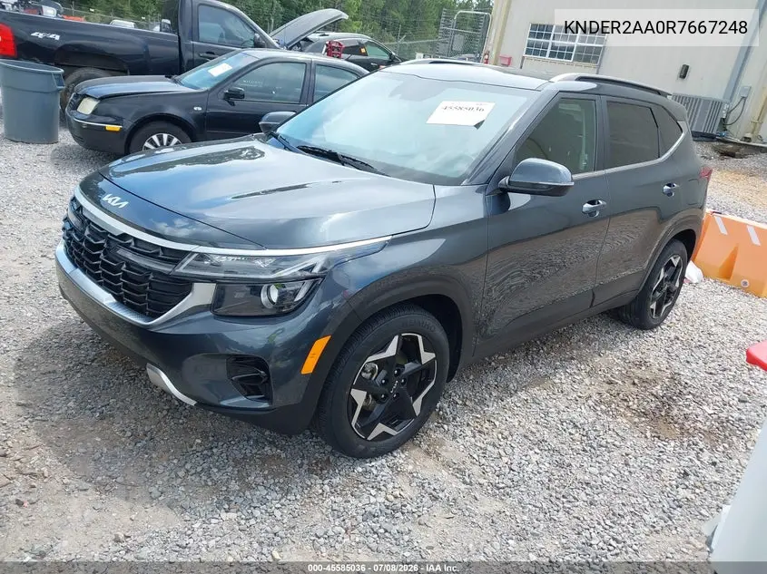 2024 Kia Seltos Ex VIN: KNDER2AA0R7667248 Lot: 45585036