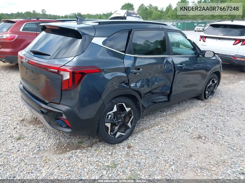 2024 Kia Seltos Ex VIN: KNDER2AA0R7667248 Lot: 45585036