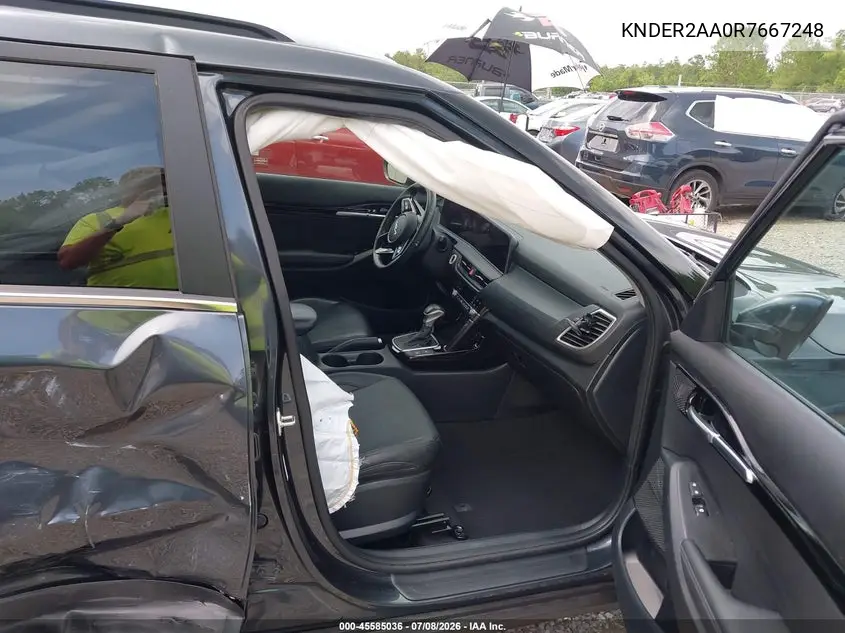 2024 Kia Seltos Ex VIN: KNDER2AA0R7667248 Lot: 45585036