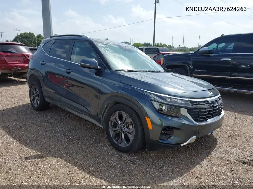 2024 Kia Seltos S VIN: KNDEU2AA3R7624263 Lot: 45606138