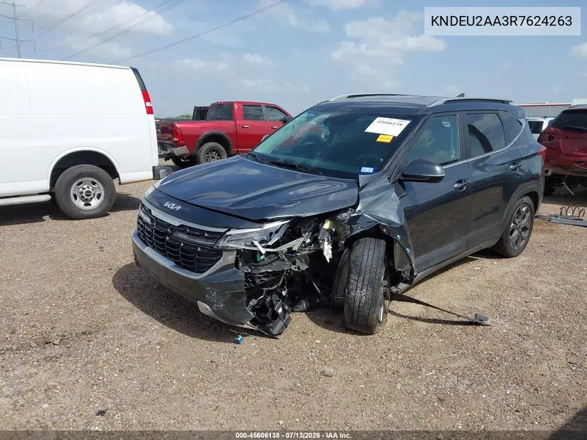 2024 Kia Seltos S VIN: KNDEU2AA3R7624263 Lot: 45606138