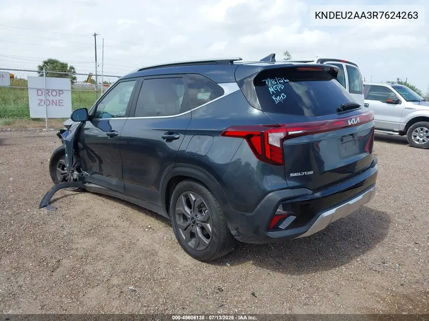 2024 Kia Seltos S VIN: KNDEU2AA3R7624263 Lot: 45606138