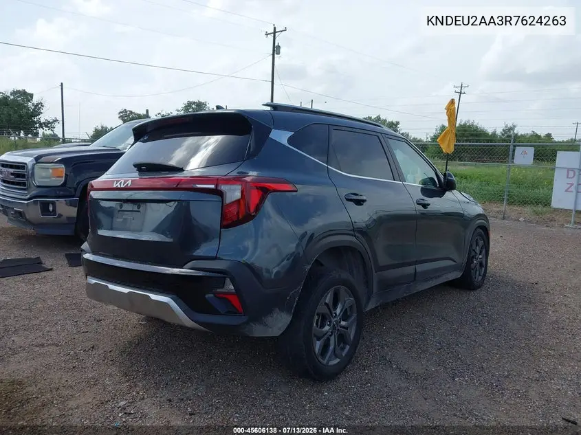 2024 Kia Seltos S VIN: KNDEU2AA3R7624263 Lot: 45606138