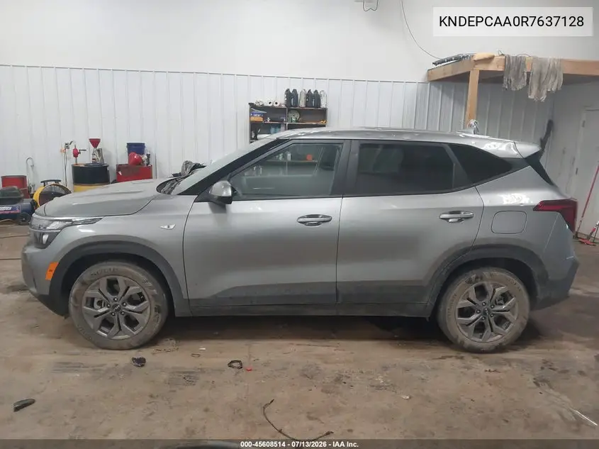 2024 Kia Seltos Lx VIN: KNDEPCAA0R7637128 Lot: 45608514
