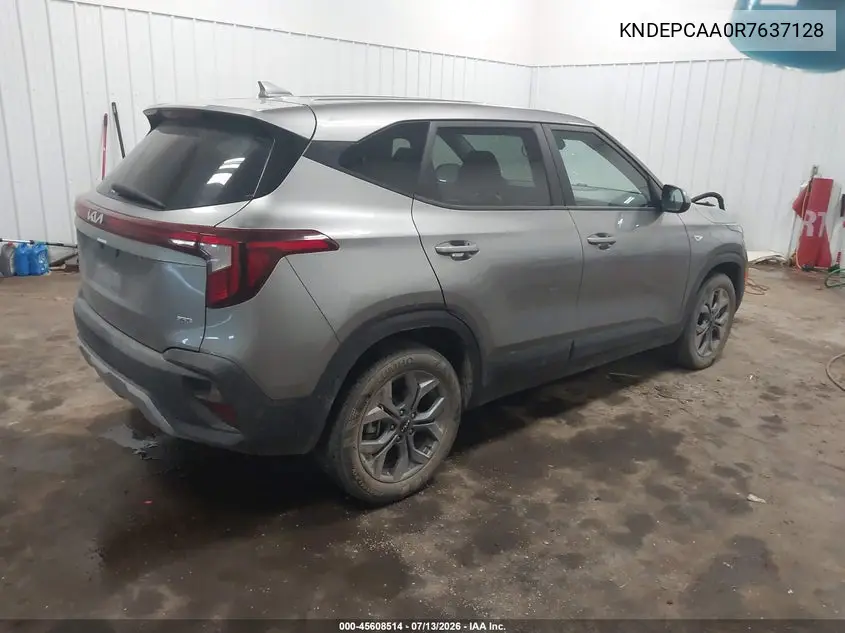2024 Kia Seltos Lx VIN: KNDEPCAA0R7637128 Lot: 45608514