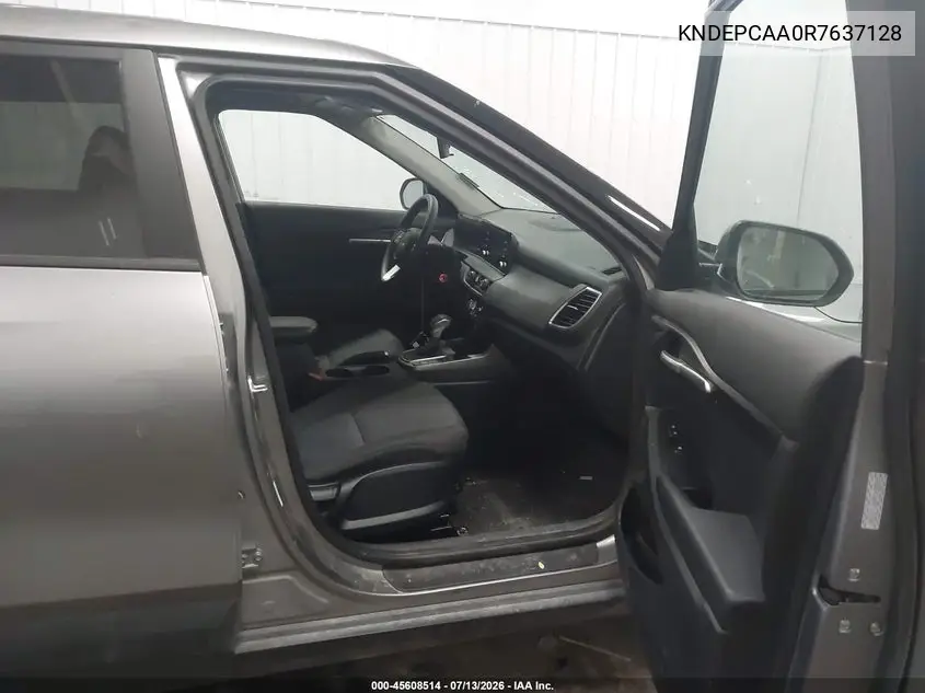 2024 Kia Seltos Lx VIN: KNDEPCAA0R7637128 Lot: 45608514