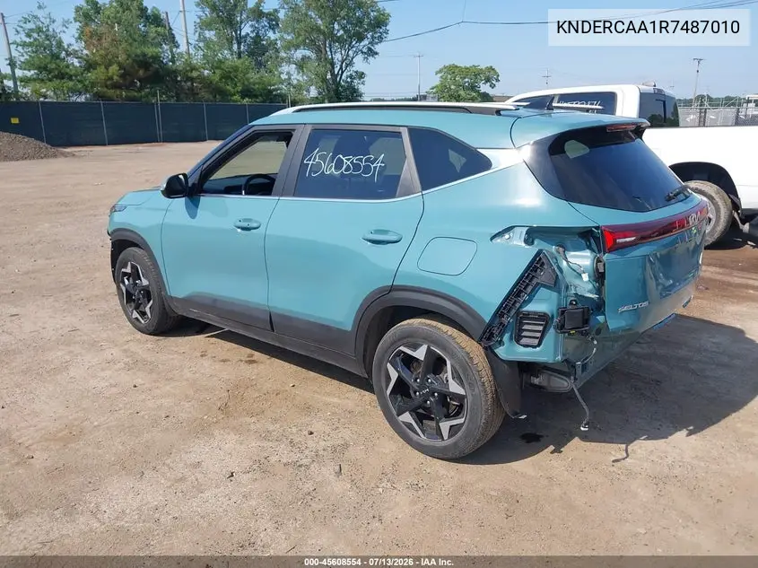 2024 Kia Seltos Ex VIN: KNDERCAA1R7487010 Lot: 45608554
