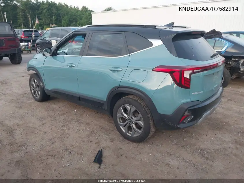2024 Kia Seltos S VIN: KNDEUCAA7R7582914 Lot: 45614521