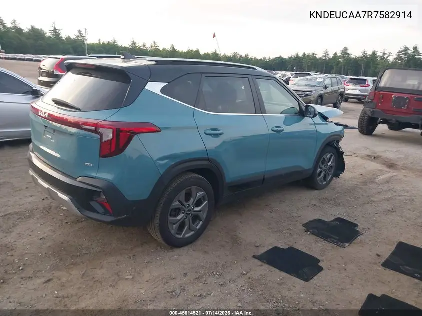 2024 Kia Seltos S VIN: KNDEUCAA7R7582914 Lot: 45614521