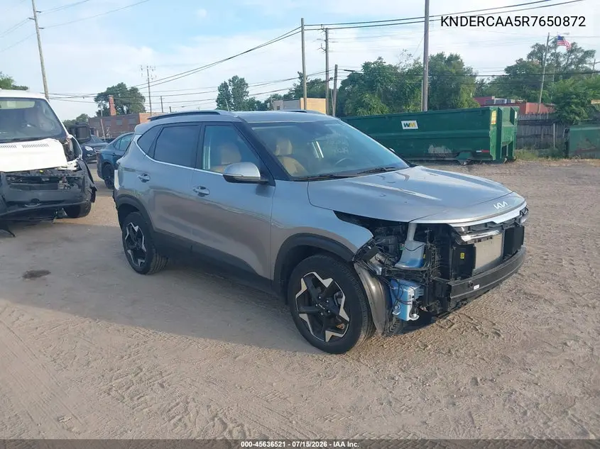 2024 Kia Seltos Ex VIN: KNDERCAA5R7650872 Lot: 45636521