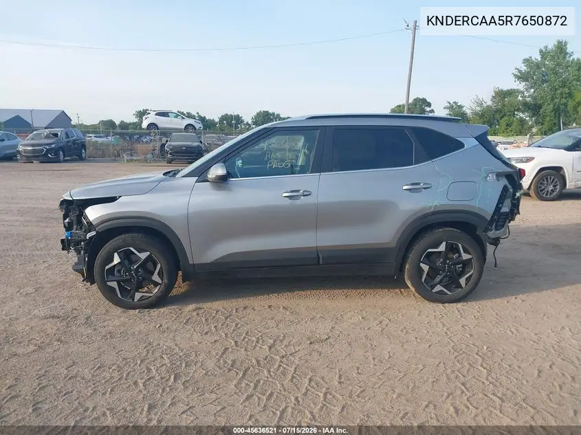 2024 Kia Seltos Ex VIN: KNDERCAA5R7650872 Lot: 45636521