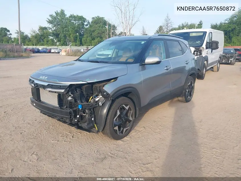 2024 Kia Seltos Ex VIN: KNDERCAA5R7650872 Lot: 45636521