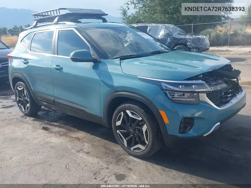 2024 Kia Seltos Sx Turbo VIN: KNDETCA72R7638393 Lot: 45637301