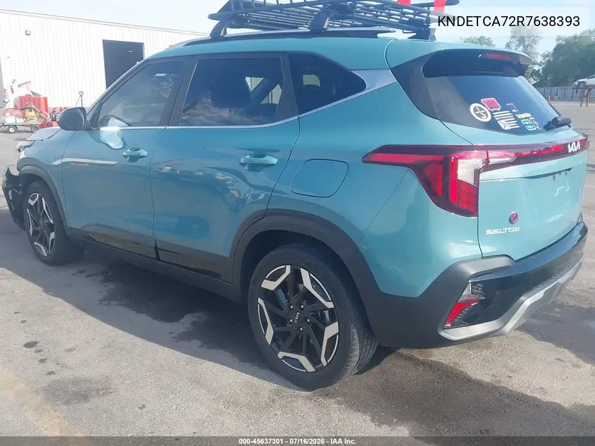 2024 Kia Seltos Sx Turbo VIN: KNDETCA72R7638393 Lot: 45637301