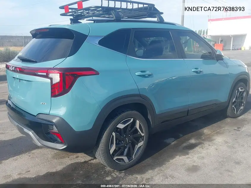 2024 Kia Seltos Sx Turbo VIN: KNDETCA72R7638393 Lot: 45637301