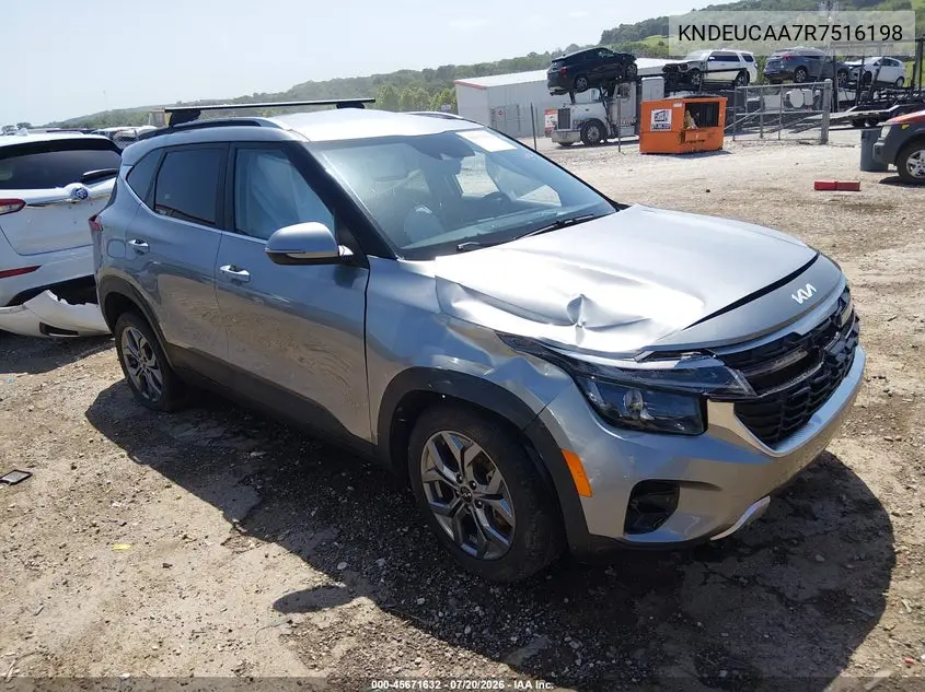 2024 Kia Seltos S VIN: KNDEUCAA7R7516198 Lot: 45671632