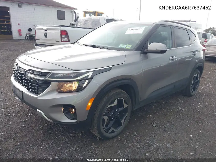 2024 Kia Seltos Ex VIN: KNDERCAA6R7637452 Lot: 45680671