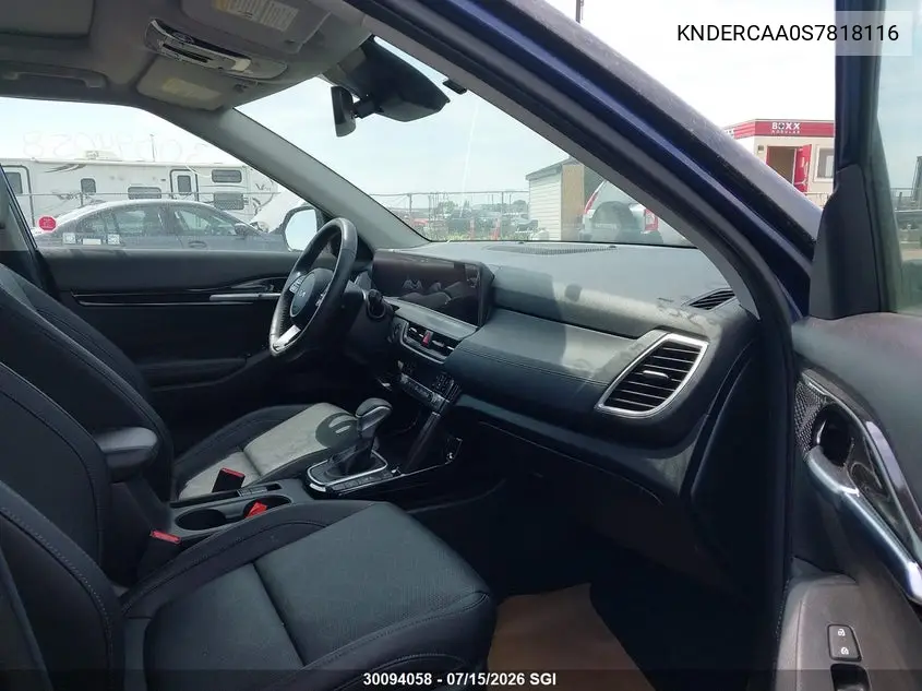 2025 Kia Seltos Ex VIN: KNDERCAA0S7818116 Lot: 30094058
