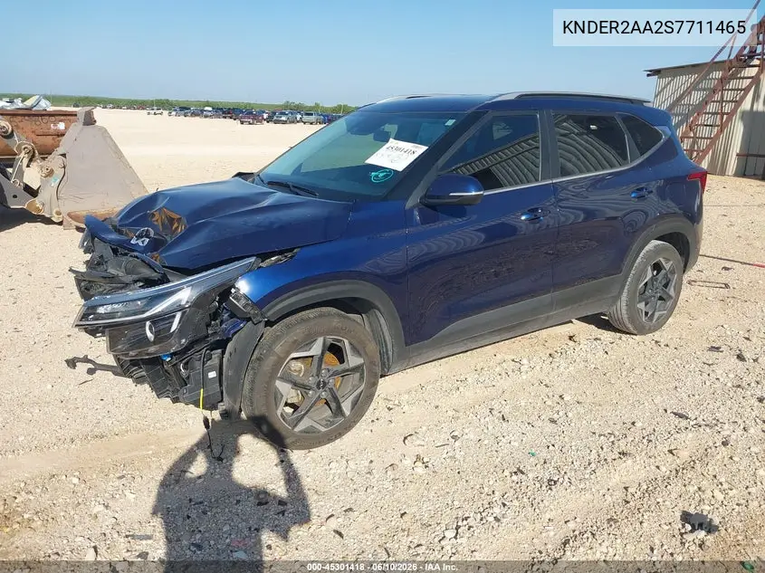 2025 Kia Seltos Ex VIN: KNDER2AA2S7711465 Lot: 45301418