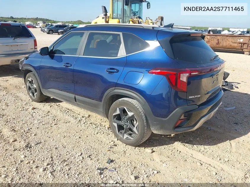 2025 Kia Seltos Ex VIN: KNDER2AA2S7711465 Lot: 45301418