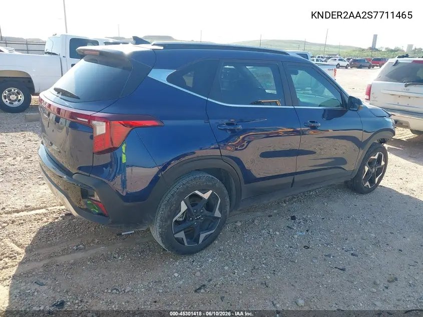 2025 Kia Seltos Ex VIN: KNDER2AA2S7711465 Lot: 45301418
