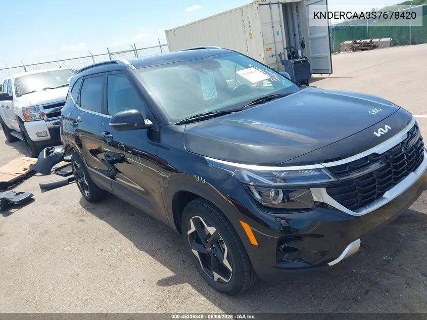 2025 Kia Seltos Ex VIN: KNDERCAA3S7678420 Lot: 45336849