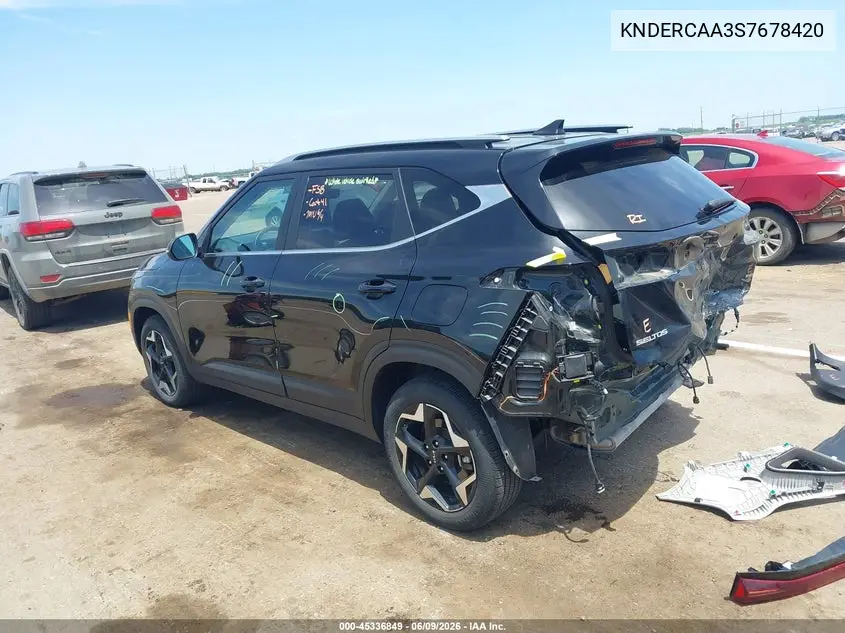 2025 Kia Seltos Ex VIN: KNDERCAA3S7678420 Lot: 45336849