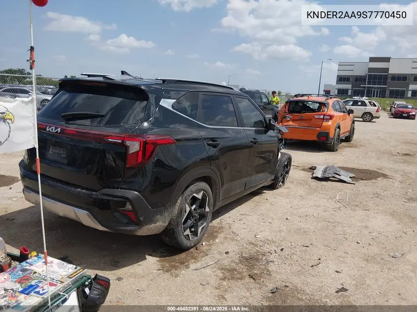 2025 Kia Seltos Ex VIN: KNDER2AA9S7770450 Lot: 45452391