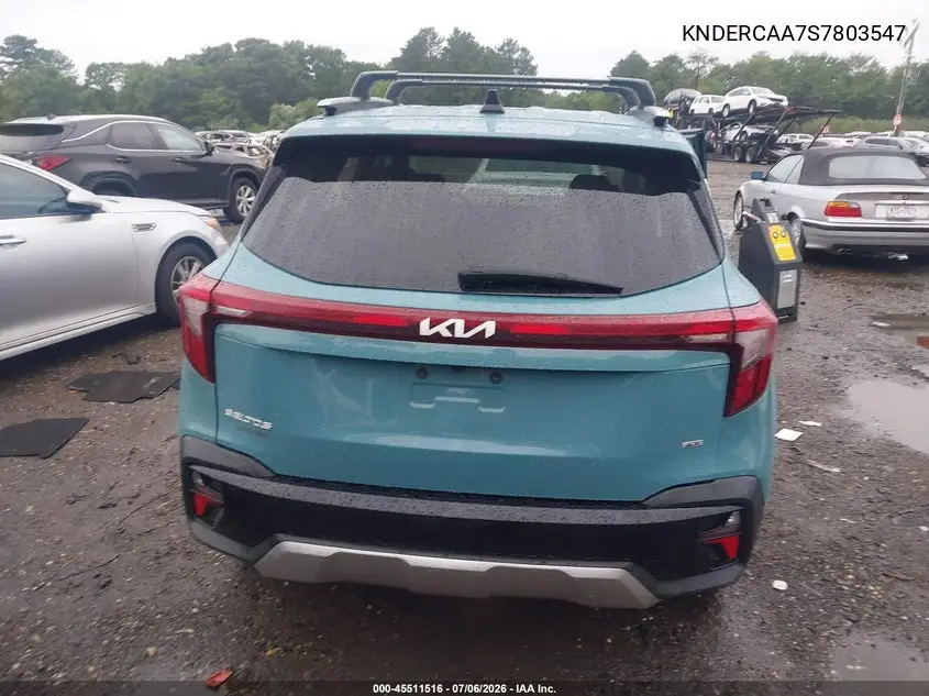 2025 Kia Seltos Ex VIN: KNDERCAA7S7803547 Lot: 45511516