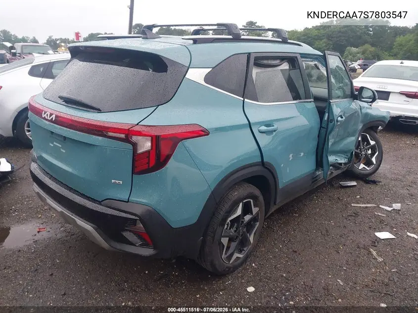 2025 Kia Seltos Ex VIN: KNDERCAA7S7803547 Lot: 45511516