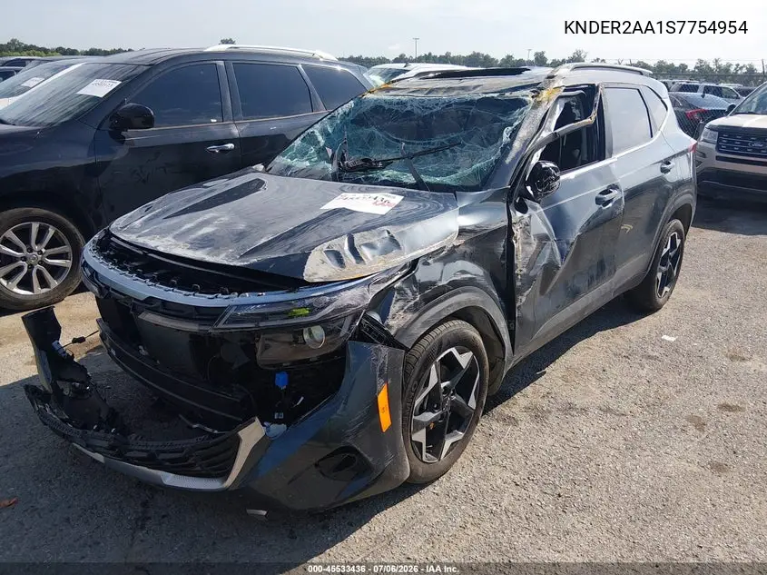 2025 Kia Seltos Ex VIN: KNDER2AA1S7754954 Lot: 45533436